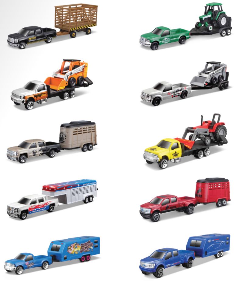 Maisto Heartland Haulers Asmt. (8 Pack)