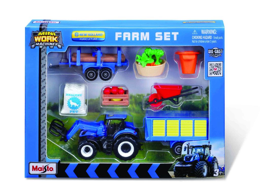 Maisto Mini Work Machines Farm Gift Set (12 Pack)