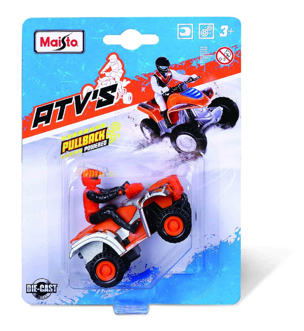 Maisto ATV's Assortment (24 pack)