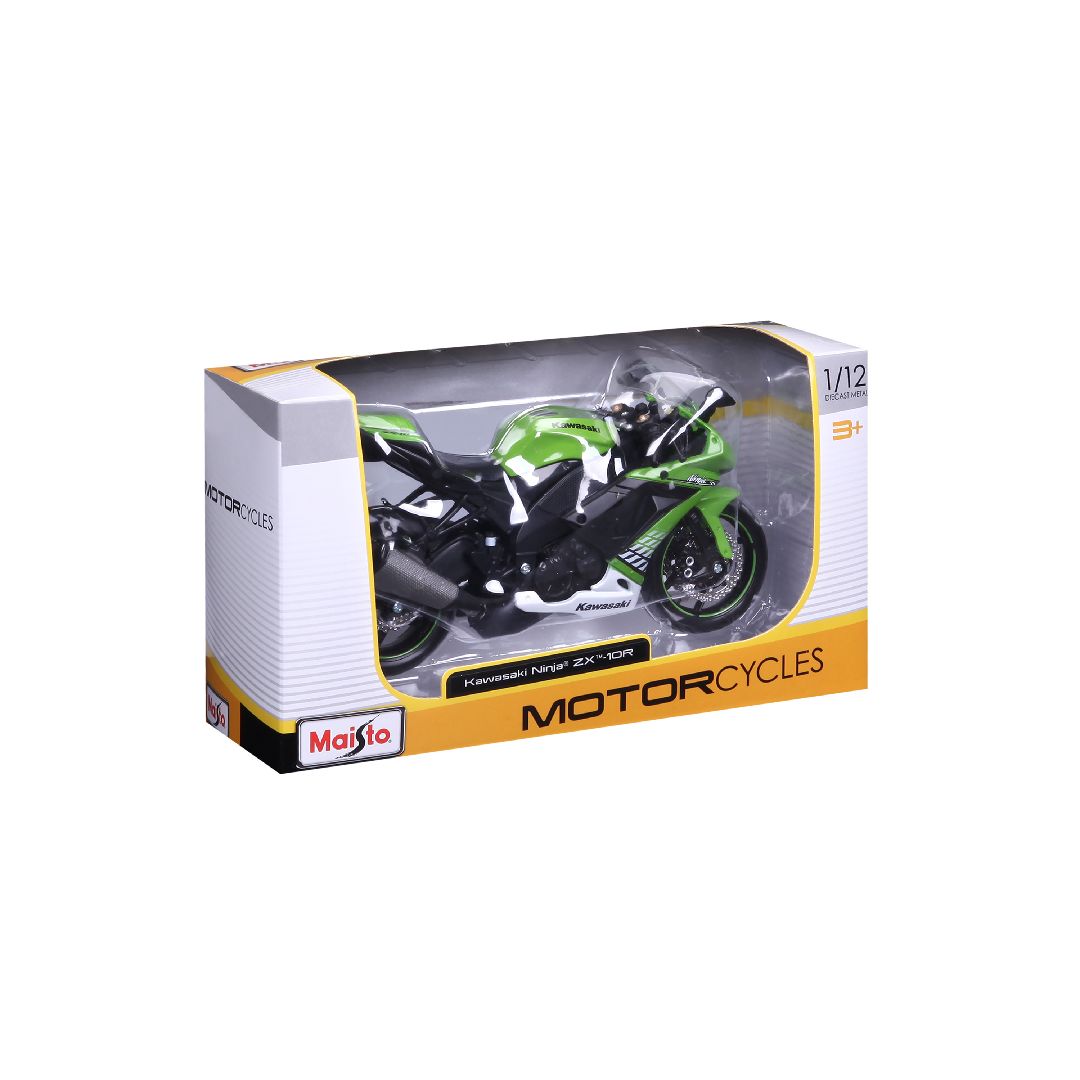 Maisto 1/12 Motorcycles Asmt. (6 Pack)