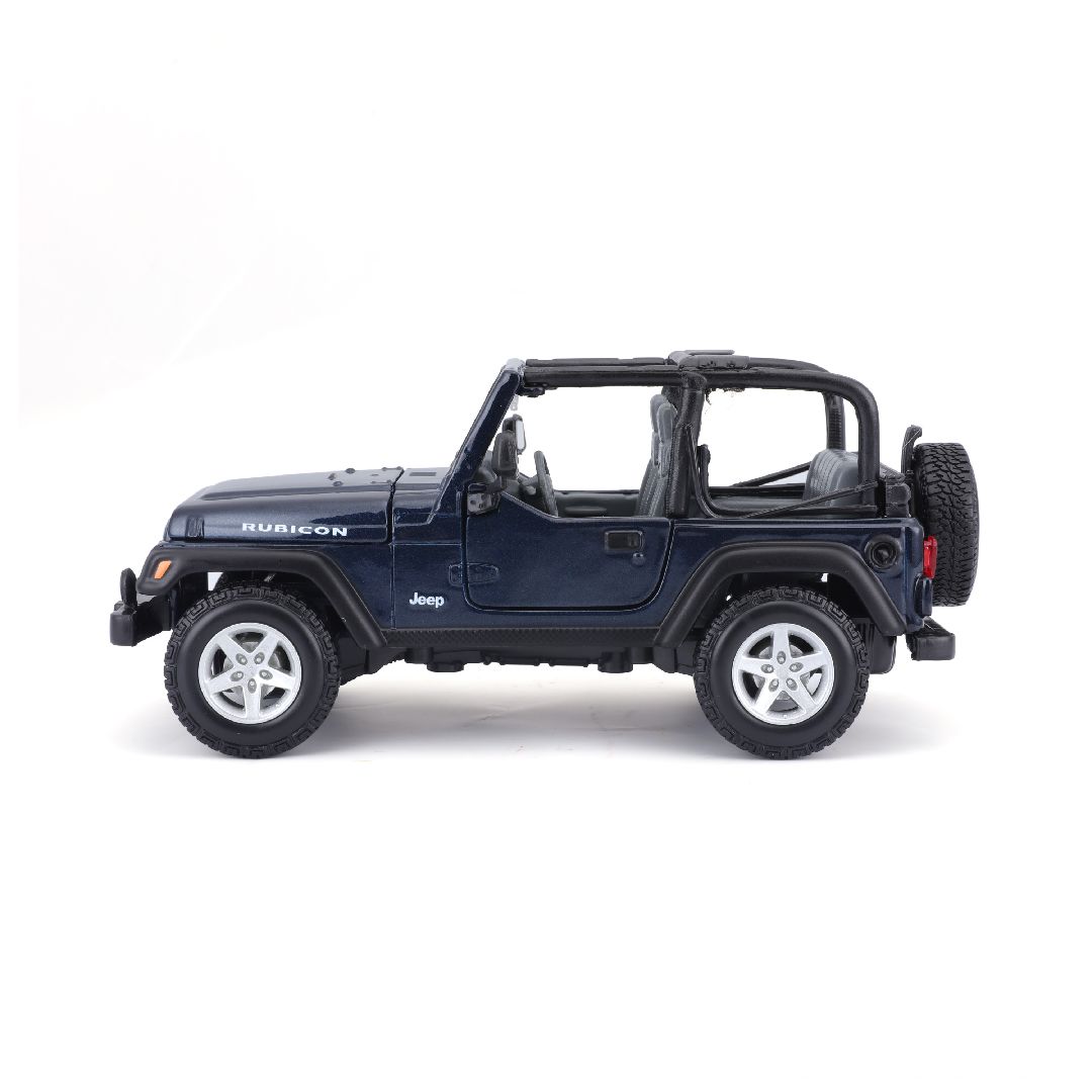 Maisto 1/27 SE Jeep Wrangler Rubicon (Metallic Blue)