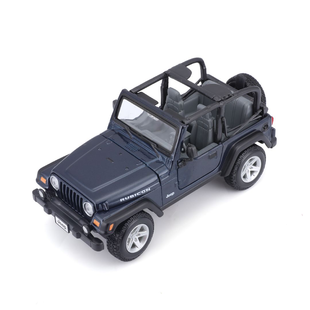 Maisto 1/27 SE Jeep Wrangler Rubicon (Metallic Blue)