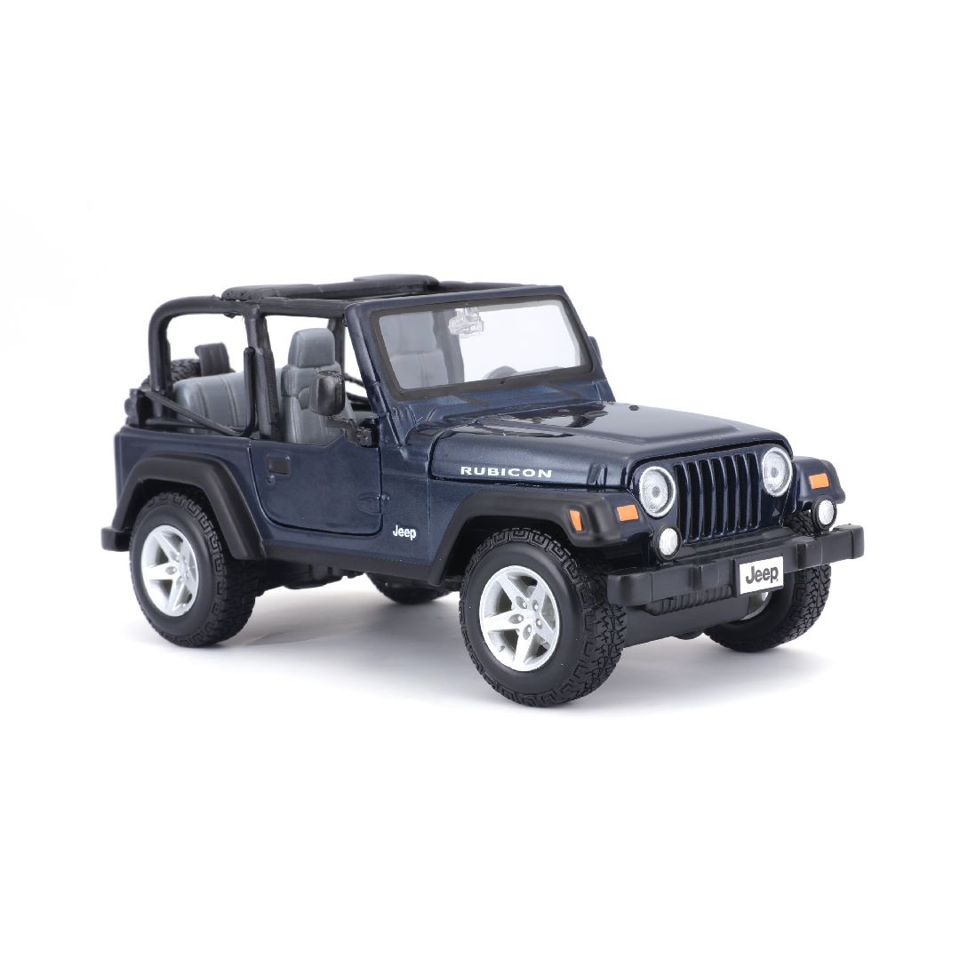 Maisto 1/27 SE Jeep Wrangler Rubicon (Metallic Blue)