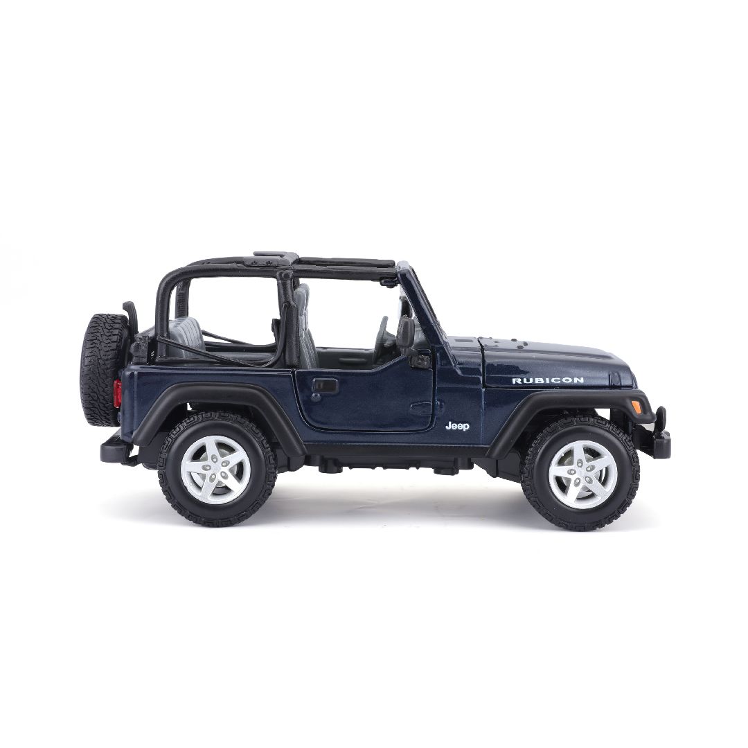 Maisto 1/27 SE Jeep Wrangler Rubicon (Metallic Blue)