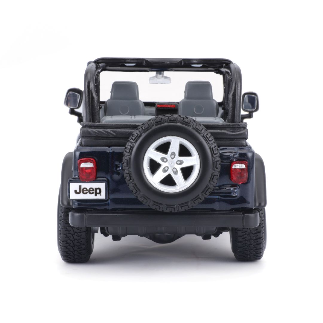 Maisto 1/27 SE Jeep Wrangler Rubicon (Metallic Blue)