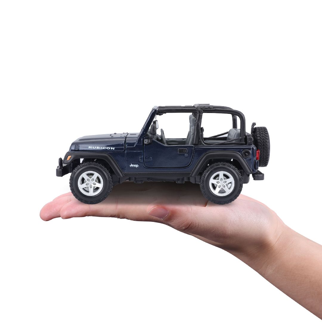 Maisto 1/27 SE Jeep Wrangler Rubicon (Metallic Blue)