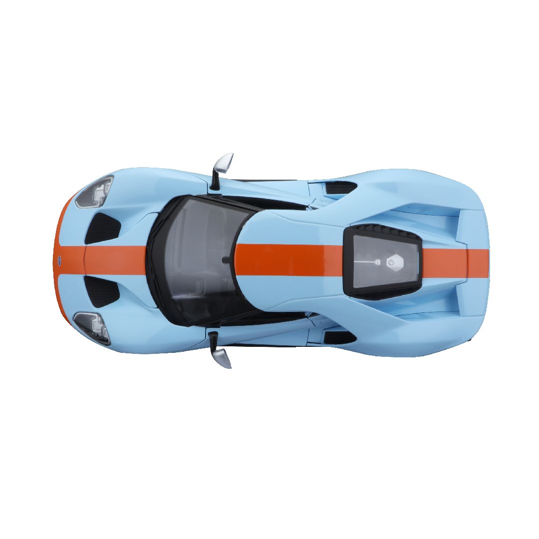 Maisto 1/18 SE 2019 Ford GT (Blue/Orange)