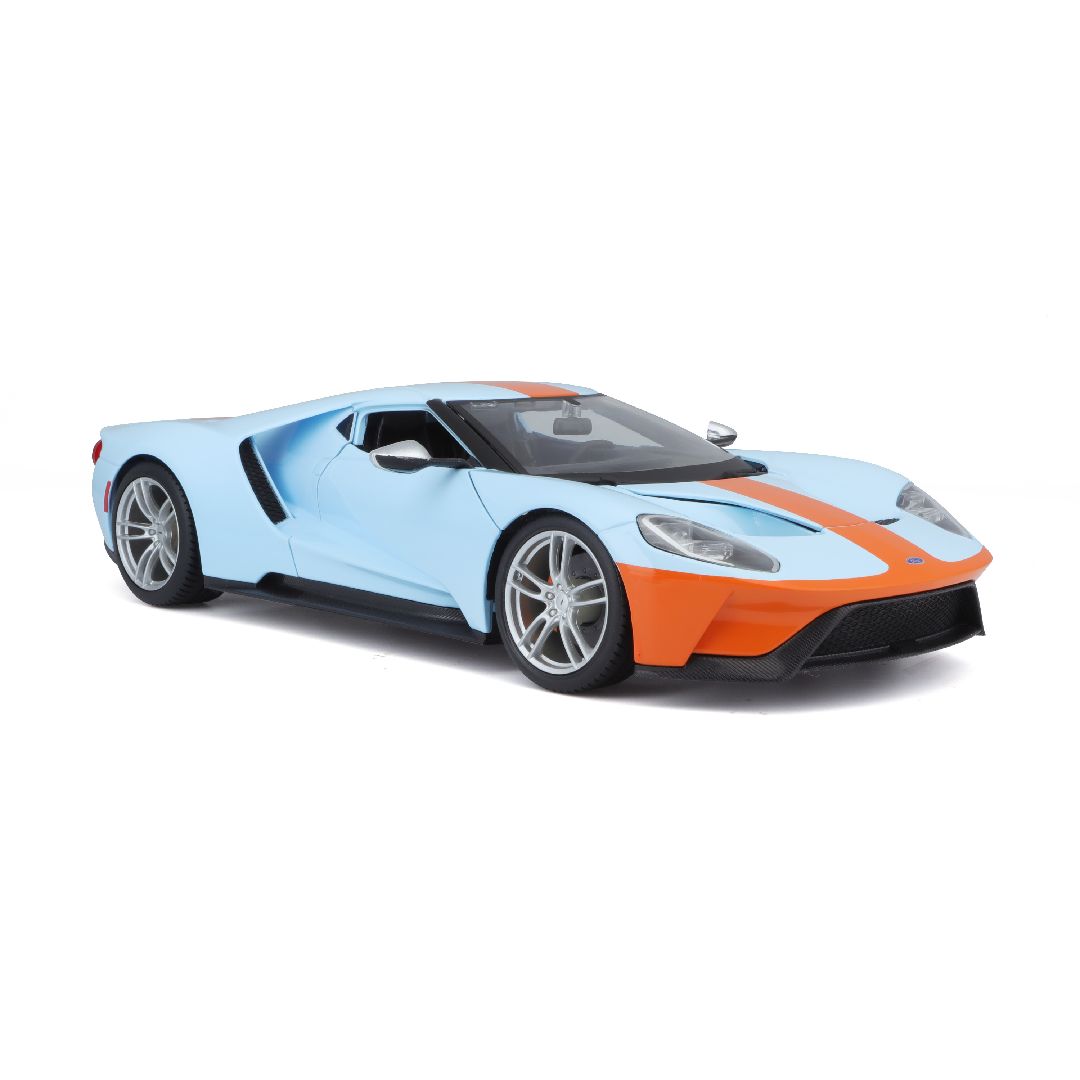 Maisto 1/18 SE 2019 Ford GT (Blue/Orange)