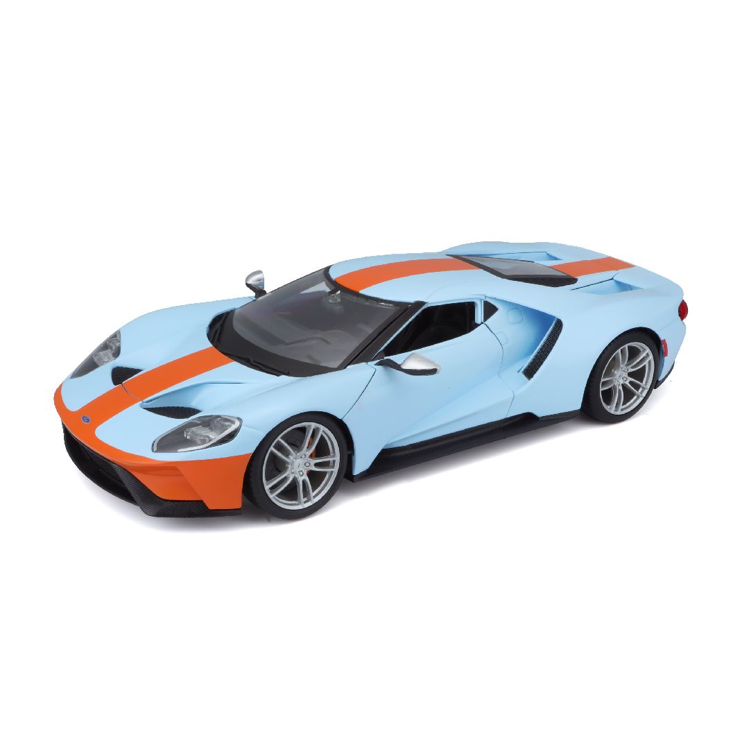 Maisto 1/18 SE 2019 Ford GT (Blue/Orange)