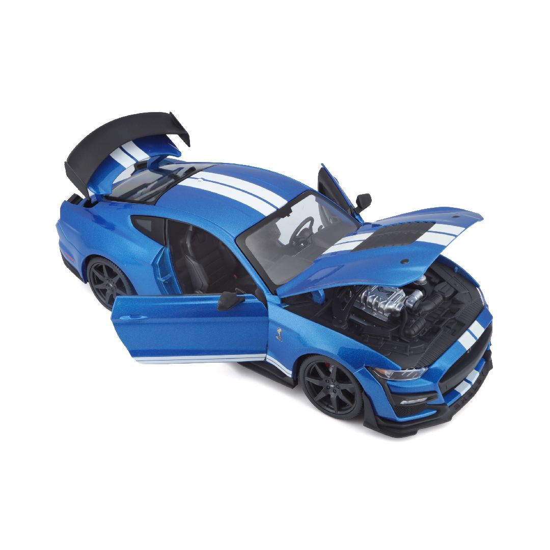 Maisto 1/18 SE 2020 Mustang Shelby GT500 (CFTP) (Blue)