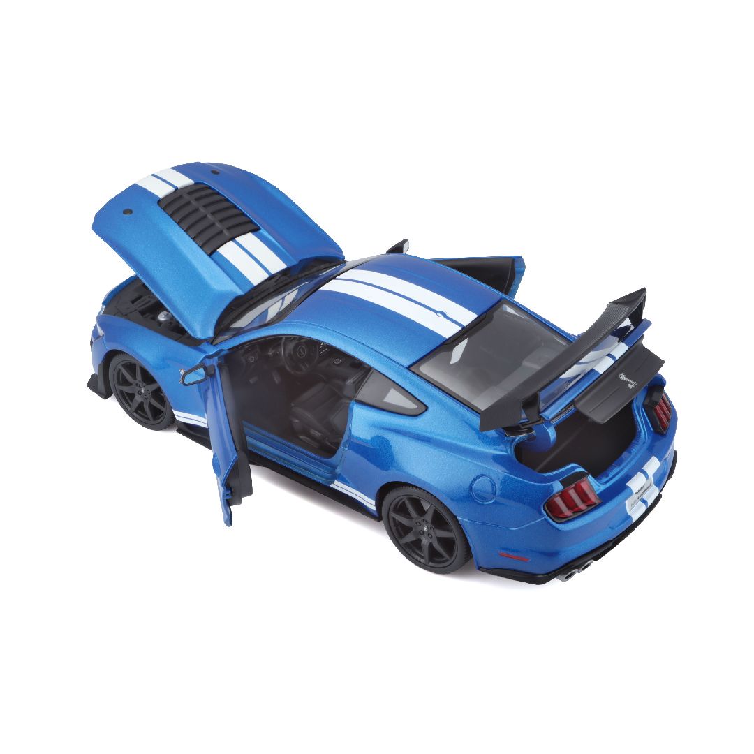 Maisto 1/18 SE 2020 Mustang Shelby GT500 (CFTP) (Blue)