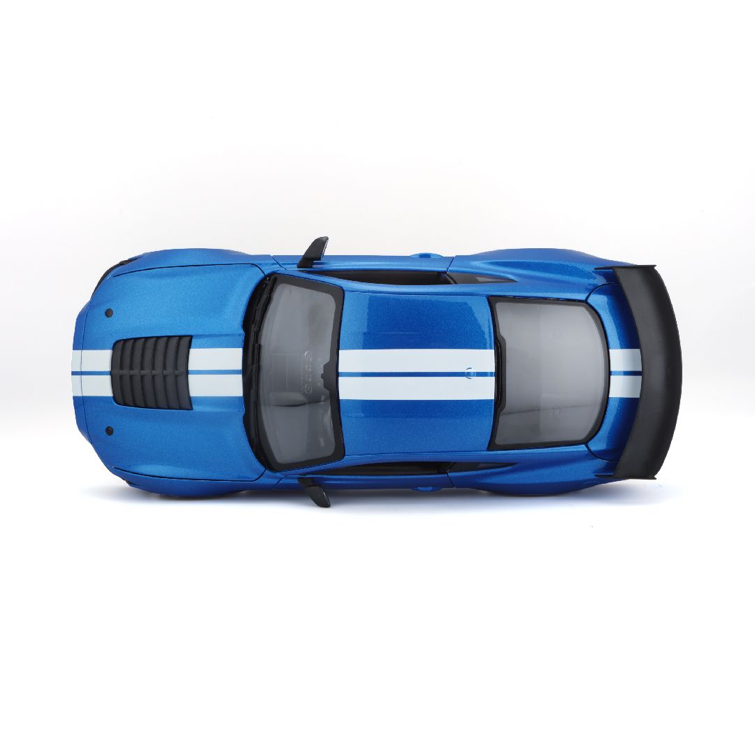 Maisto 1/18 SE 2020 Mustang Shelby GT500 (CFTP) (Blue)