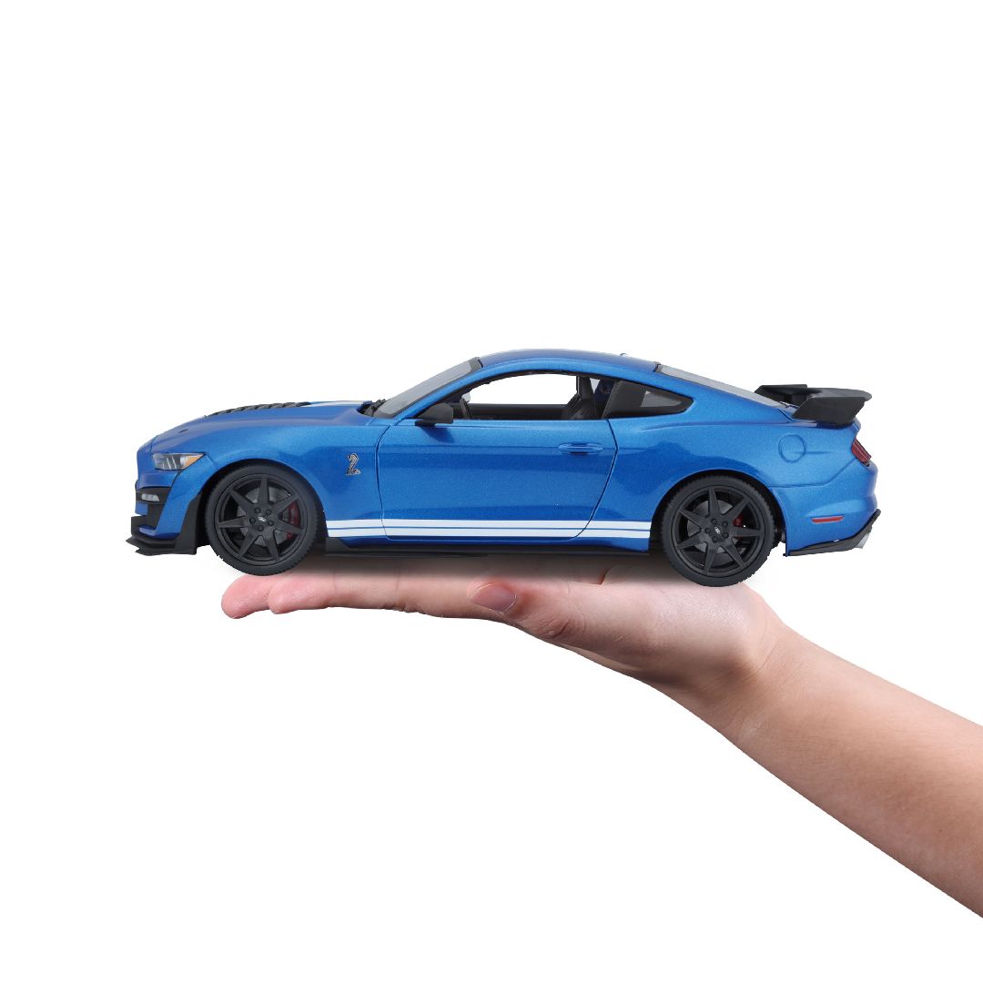 Maisto 1/18 SE 2020 Mustang Shelby GT500 (CFTP) (Blue)