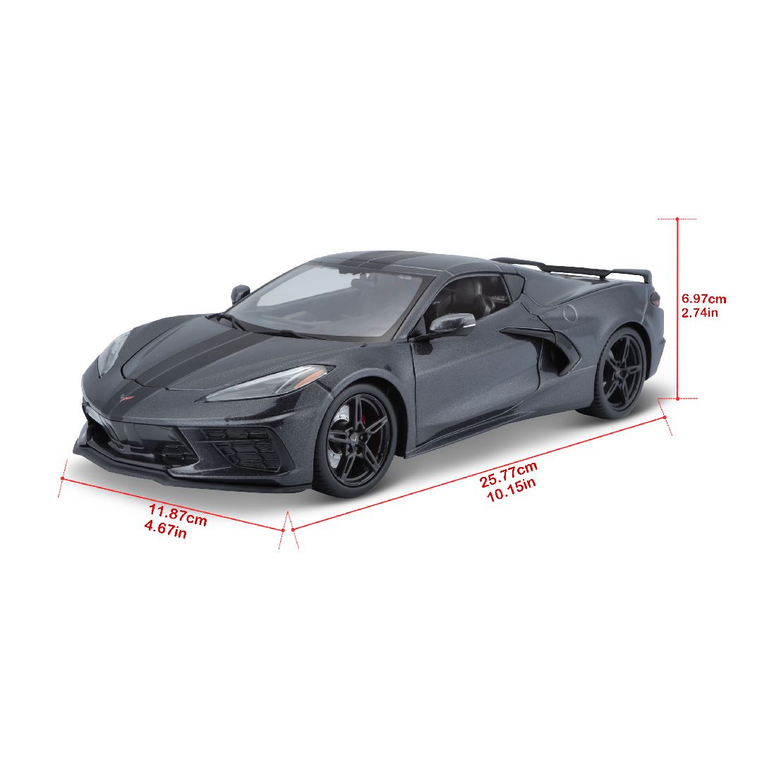 Maisto 1/18 SE 2020 Chevrolet Corvette Stingray Z51 (Grey)