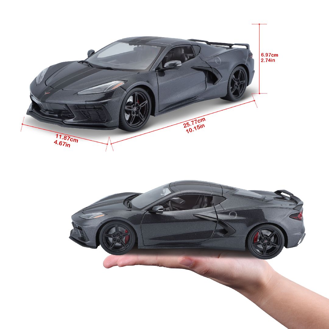 Maisto 1/18 SE 2020 Chevrolet Corvette Stingray Z51 (Grey)