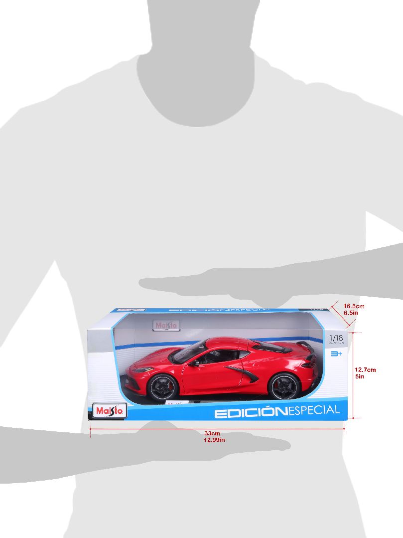 Maisto 1/18 SE 2020 Chevrolet Corvette Stingray Z51 (Red)