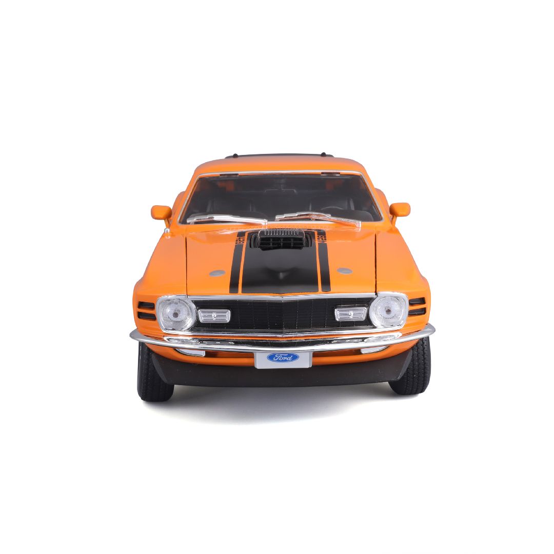 Maisto 1/18 SE 1970 Ford Mustang Mach 1 (Orange)