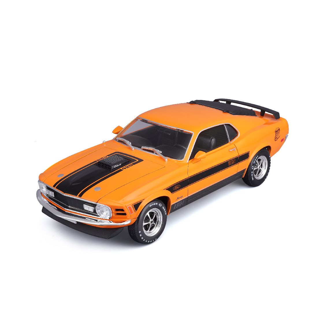 Maisto 1/18 SE 1970 Ford Mustang Mach 1 (Orange)