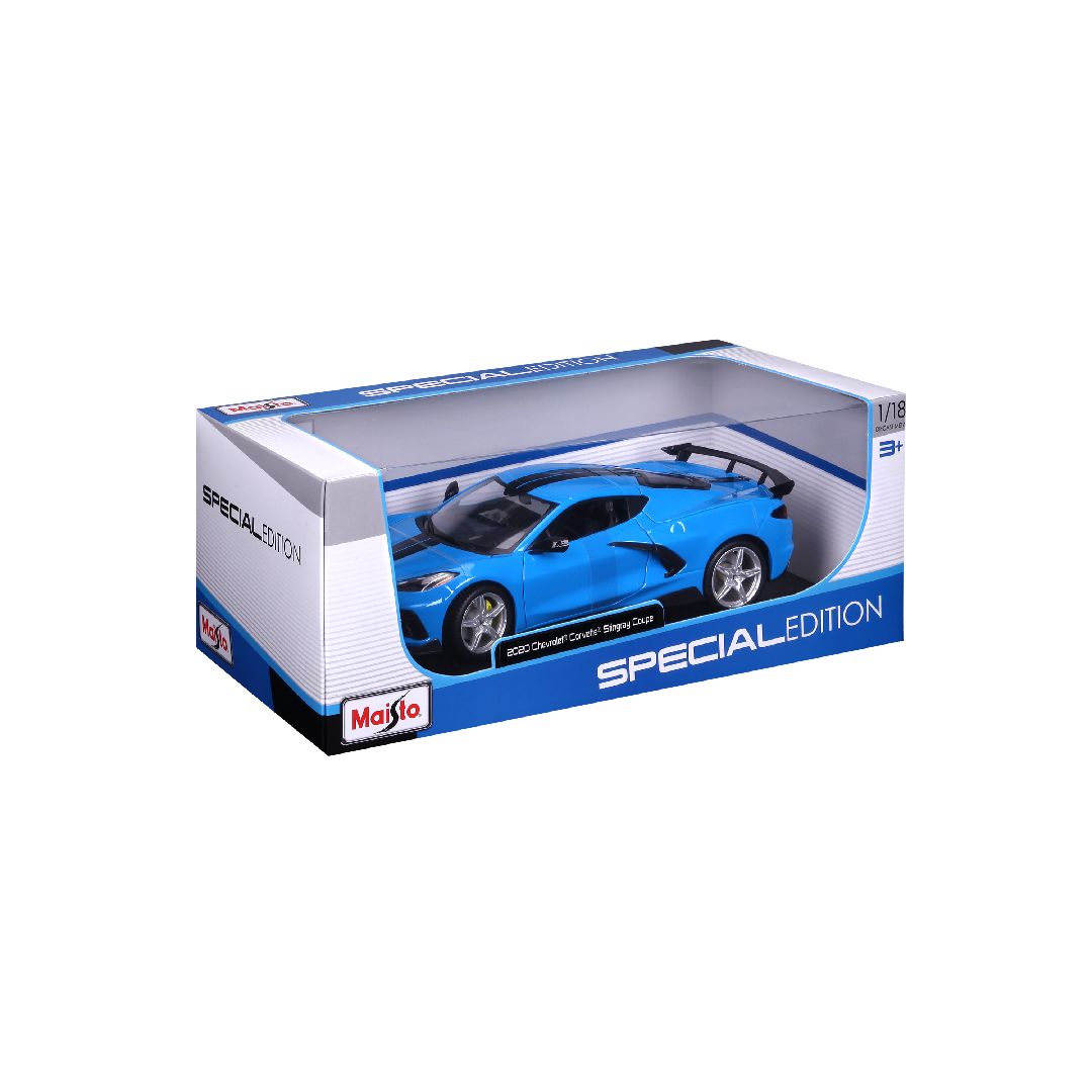 Maisto 1/18 SE 2020 Chev Corvette Stingray Z51 (Blue)