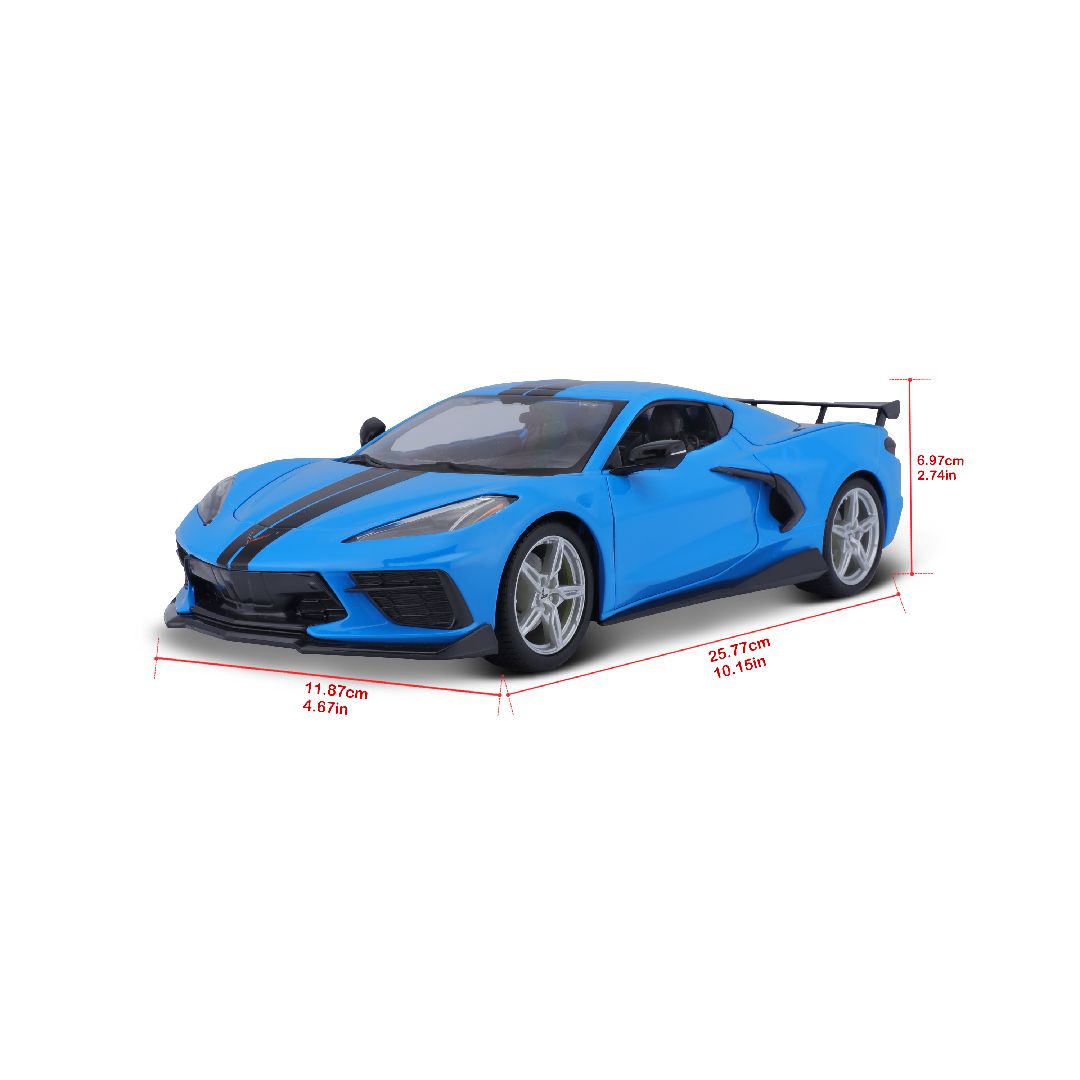 Maisto 1/18 SE 2020 Chev Corvette Stingray Z51 (Blue)