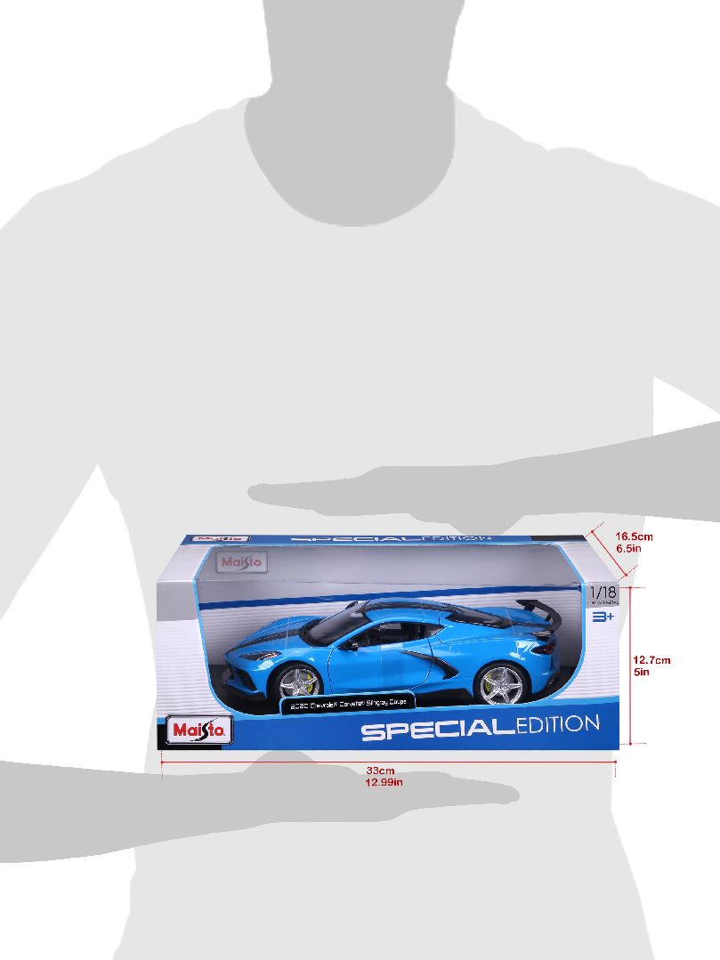 Maisto 1/18 SE 2020 Chev Corvette Stingray Z51 (Blue)