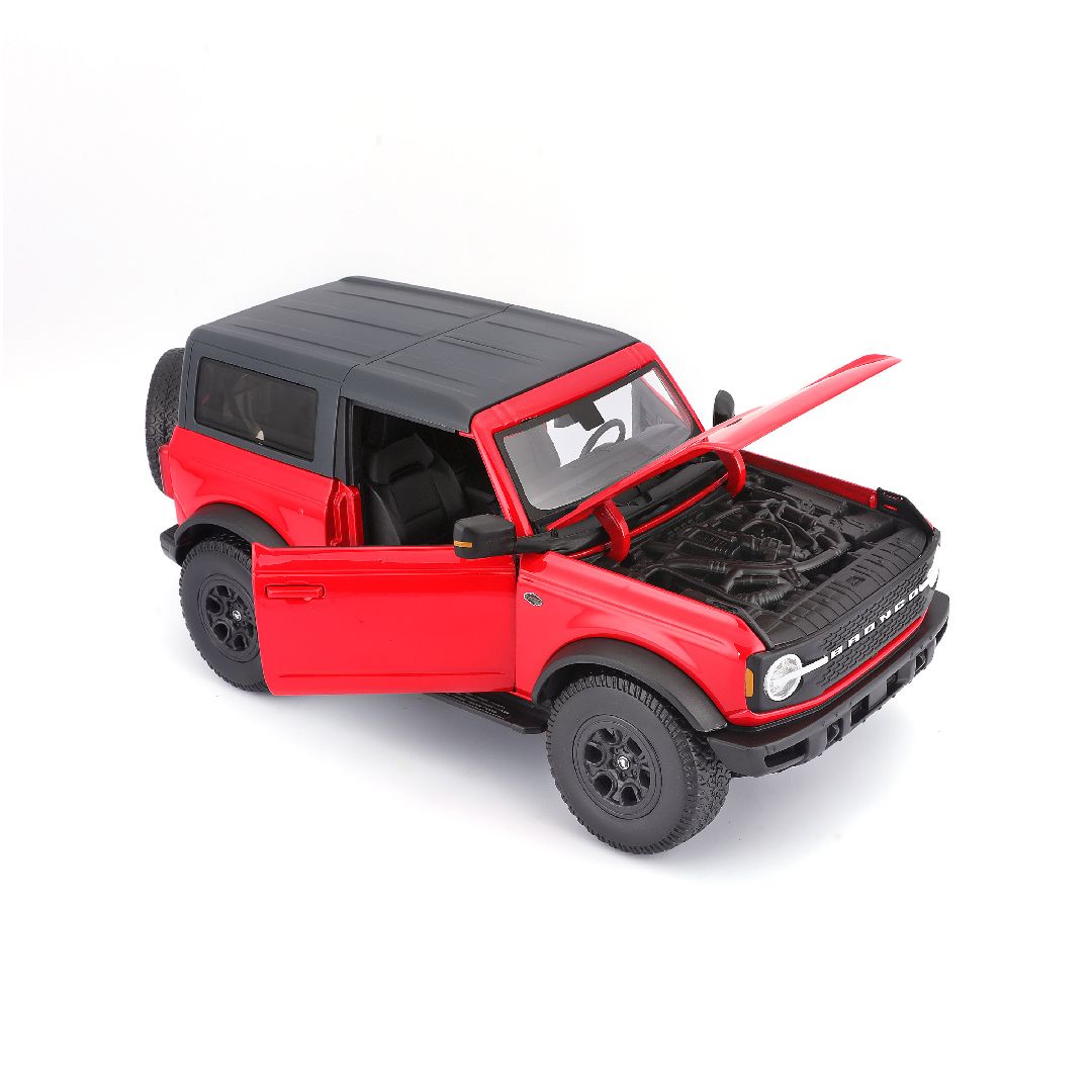 Maisto 1/18 SE 2021 Ford Bronco Wildtrak 2dr (Red)