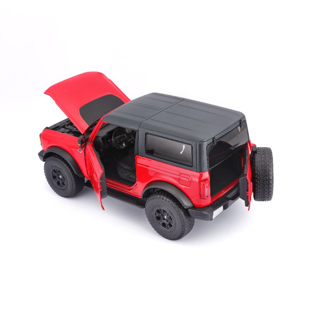 Maisto 1/18 SE 2021 Ford Bronco Wildtrak 2dr (Red)