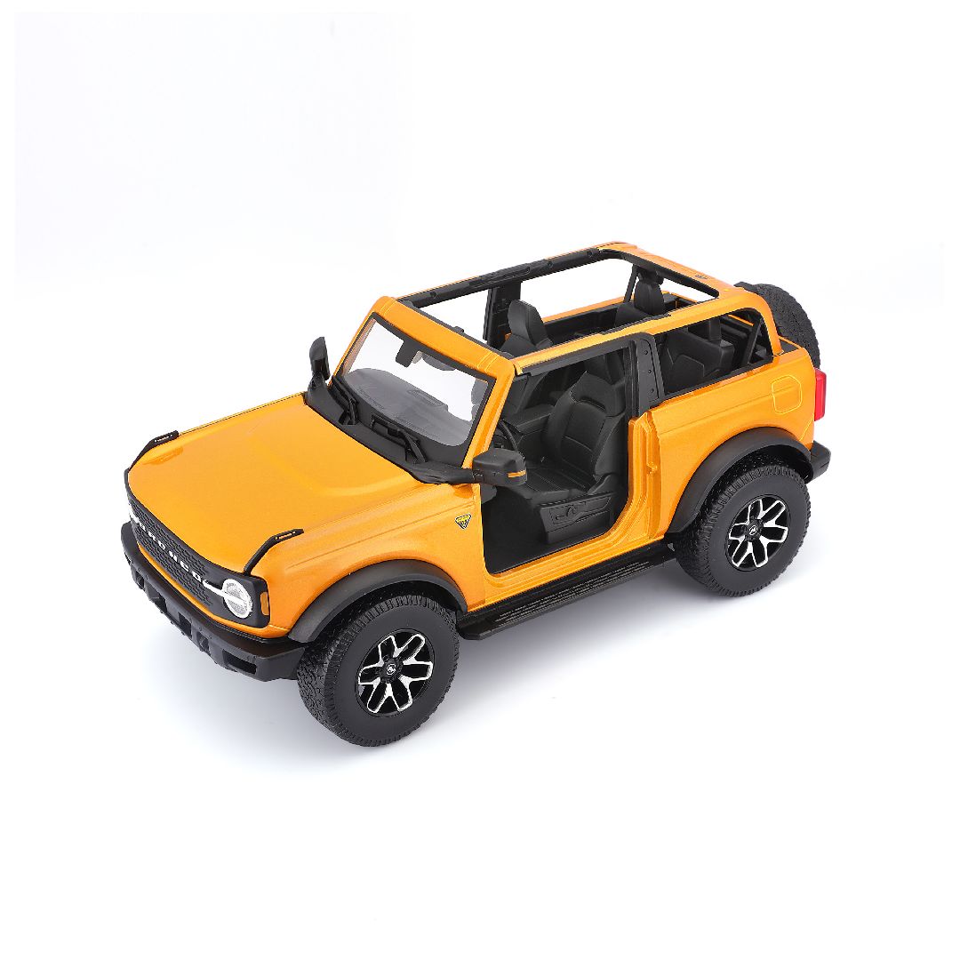 Maisto 1/18 SE 2021 Ford Bronco Badlands (w/o drs) (Orange)