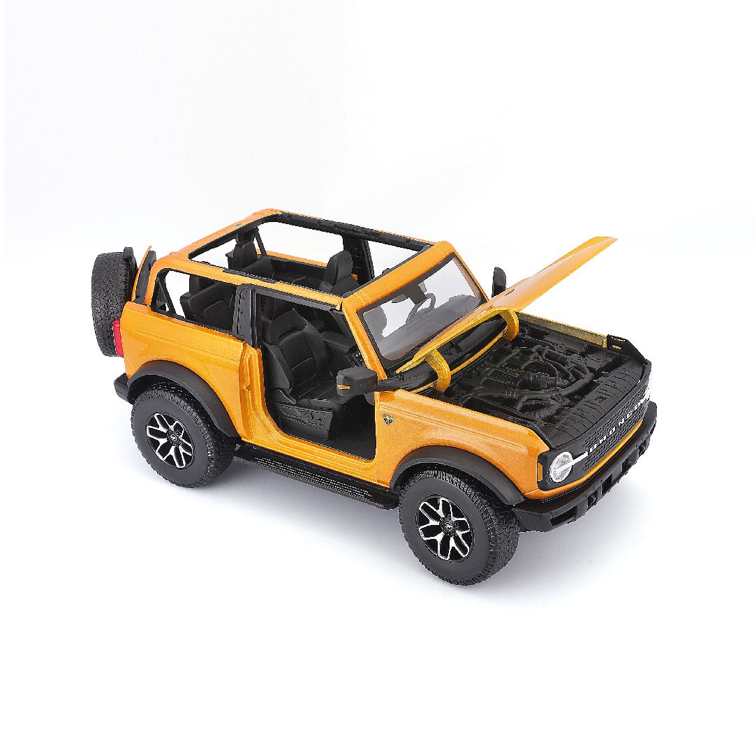 Maisto 1/18 SE 2021 Ford Bronco Badlands (w/o drs) (Orange)