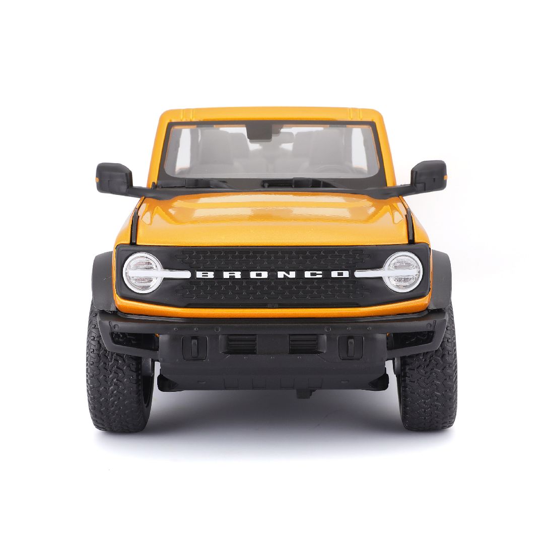 Maisto 1/18 SE 2021 Ford Bronco Badlands (w/o drs) (Orange)