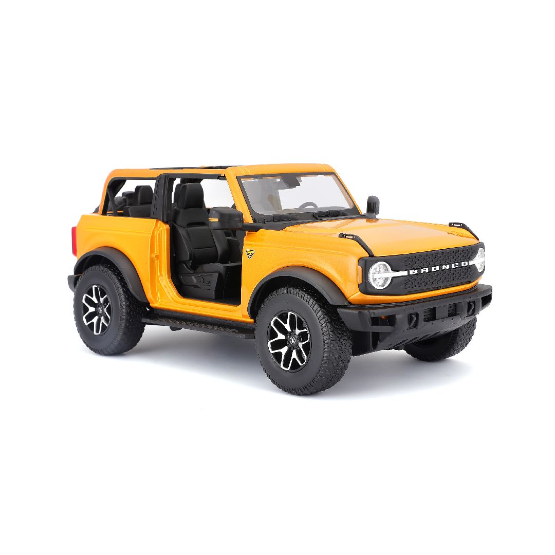 Maisto 1/18 SE 2021 Ford Bronco Badlands (w/o drs) (Orange)