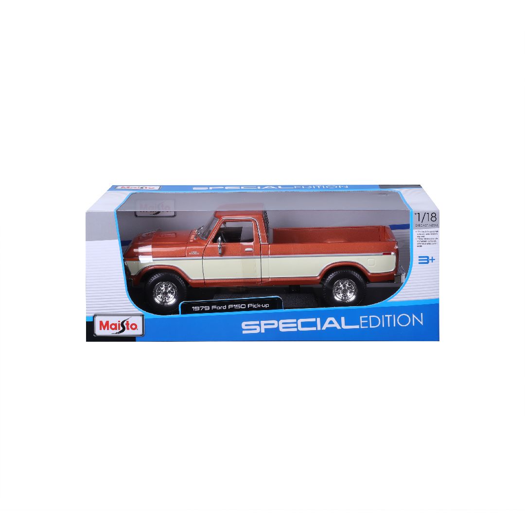 Maisto 1/18 SE 1979 F1 Pick-up Truck (Brown/Cream)