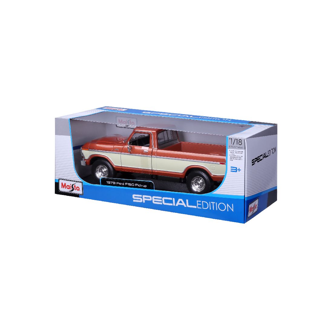 Maisto 1/18 SE 1979 F1 Pick-up Truck (Brown/Cream)