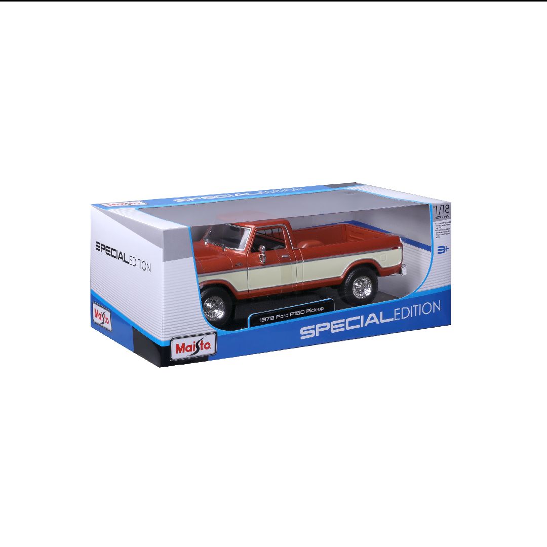 Maisto 1/18 SE 1979 F1 Pick-up Truck (Brown/Cream)