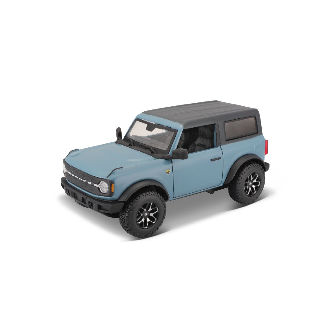 Maisto 1/24 SE 2021 Ford Bronco Badlands 2 dr. (A51 Blue)