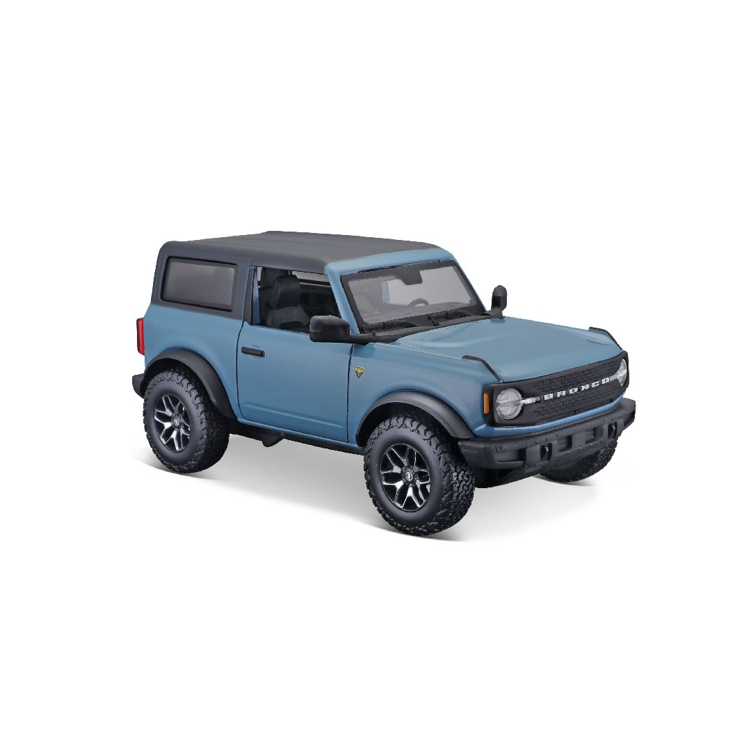 Maisto 1/24 SE 2021 Ford Bronco Badlands 2 dr. (A51 Blue)