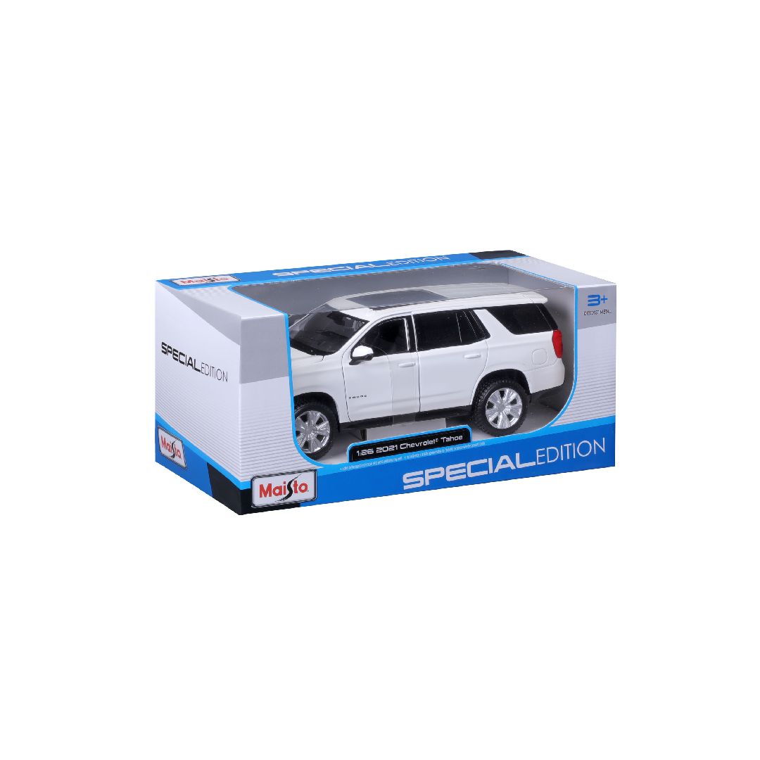 Maisto 1/24 SE 2021 Chevrolet Tahoe (White)