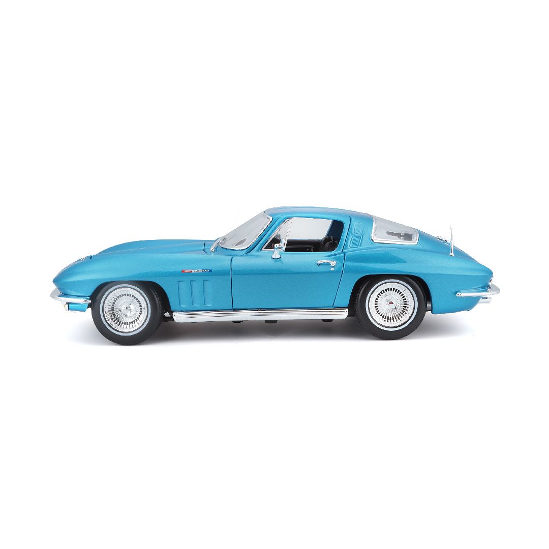 Maisto 1/18 SE 1965 Chevrolet Corvette (Metallic Light Blue)