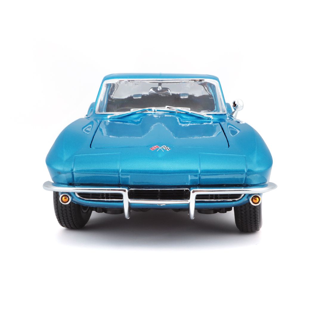 Maisto 1/18 SE 1965 Chevrolet Corvette (Metallic Light Blue)