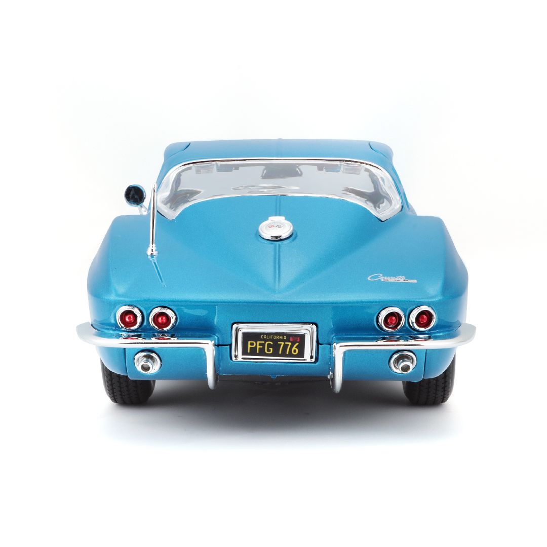 Maisto 1/18 SE 1965 Chevrolet Corvette (Metallic Light Blue)