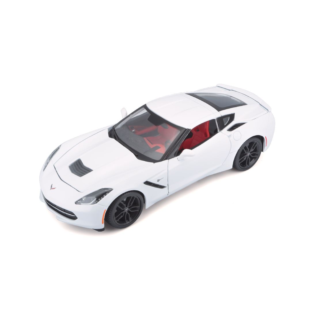 Maisto 1/18 SE 2014 Chevrolet Corvette Stingray Z51 (White)