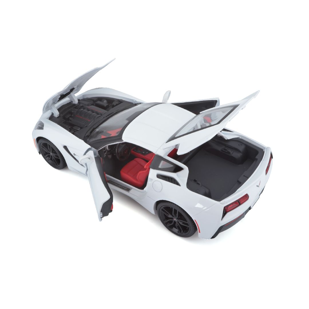 Maisto 1/18 SE 2014 Chevrolet Corvette Stingray Z51 (White)