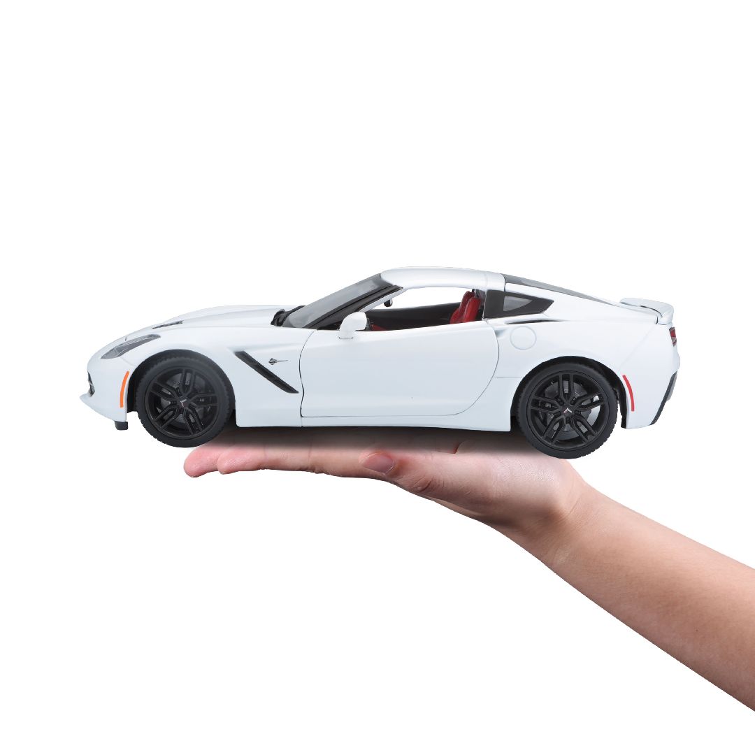 Maisto 1/18 SE 2014 Chevrolet Corvette Stingray Z51 (White)