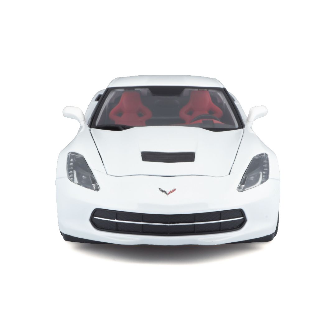 Maisto 1/18 SE 2014 Chevrolet Corvette Stingray Z51 (White)