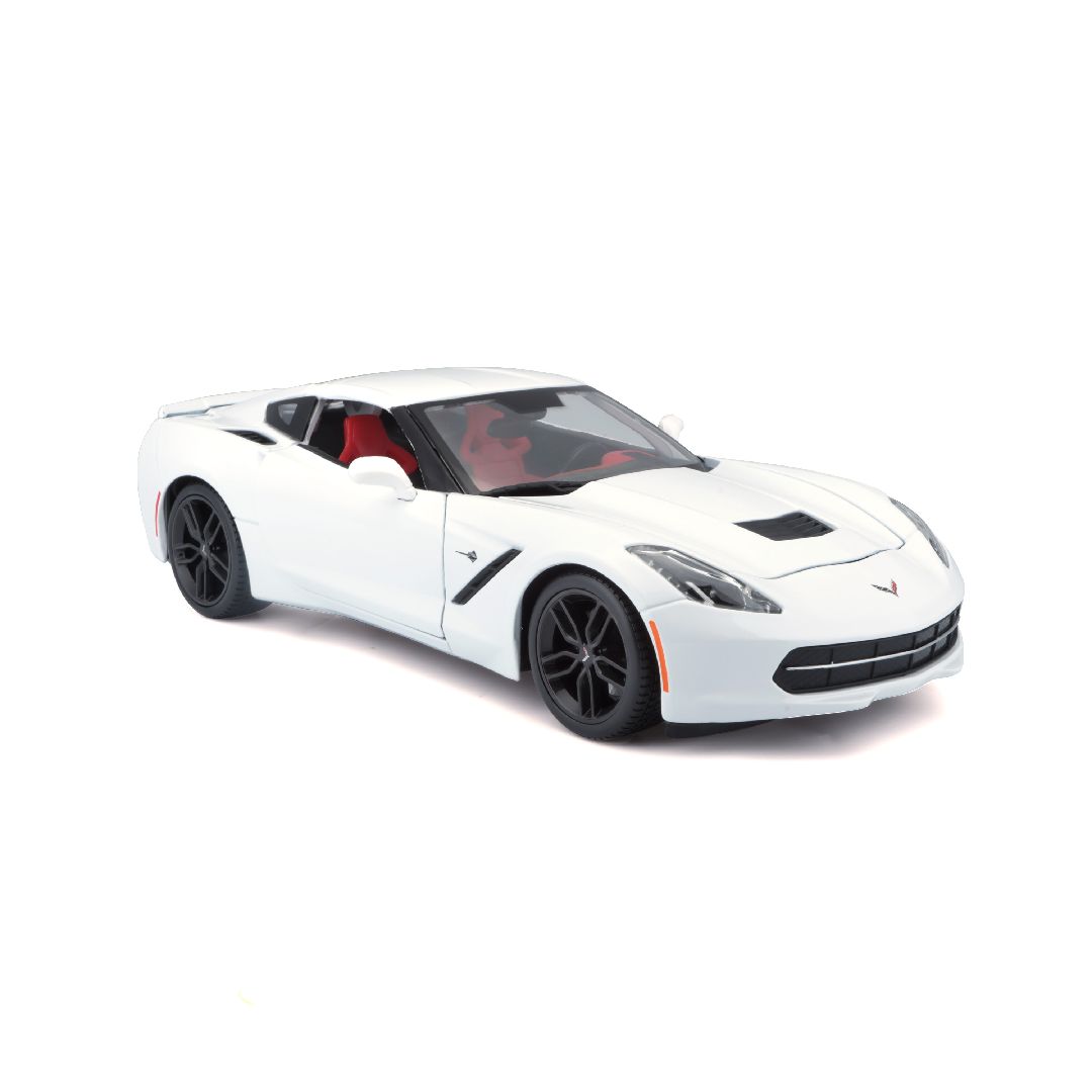 Maisto 1/18 SE 2014 Chevrolet Corvette Stingray Z51 (White)