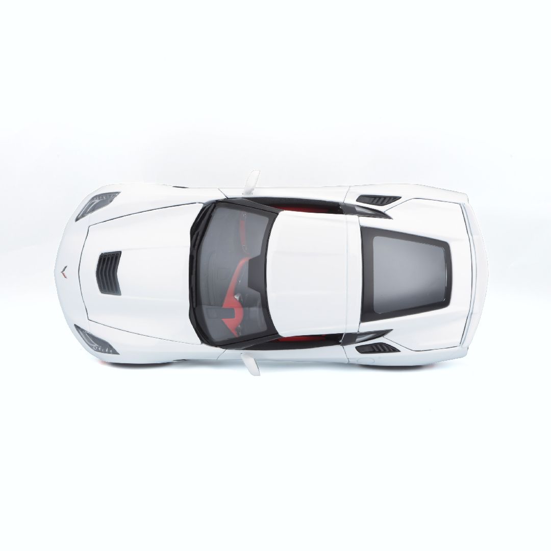 Maisto 1/18 SE 2014 Chevrolet Corvette Stingray Z51 (White)