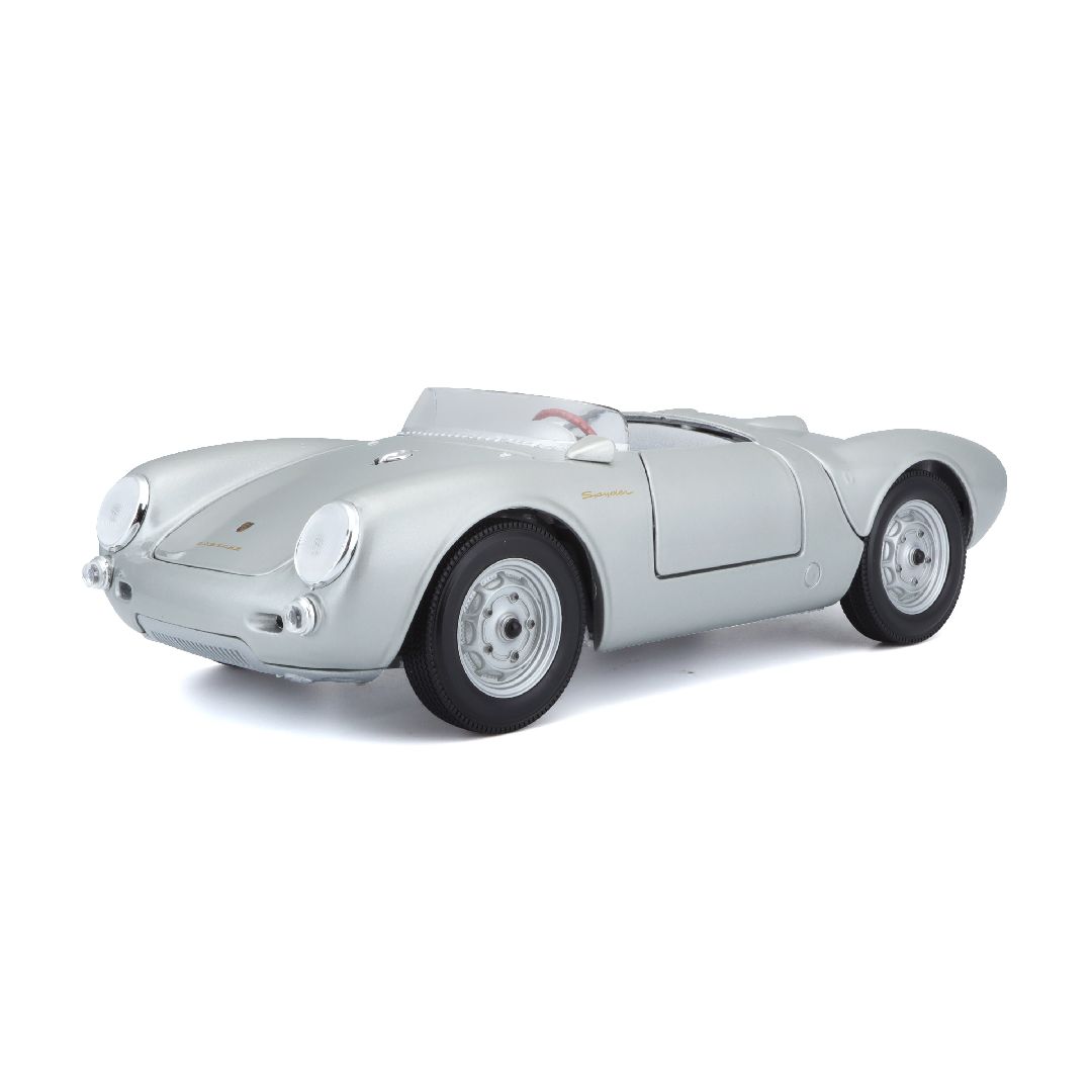 Maisto 1/18 Special Edition 1956 Porsche 550A Spyder (Silver)