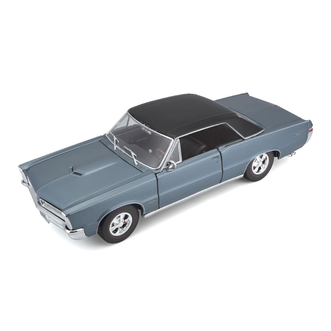 Maisto 1/18 SE 1965 Pontiac GTO (Hurst Edition) (Metallic Blue)