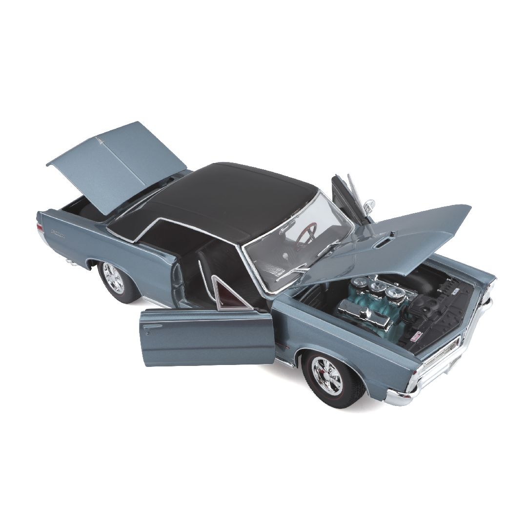 Maisto 1/18 SE 1965 Pontiac GTO (Hurst Edition) (Metallic Blue)