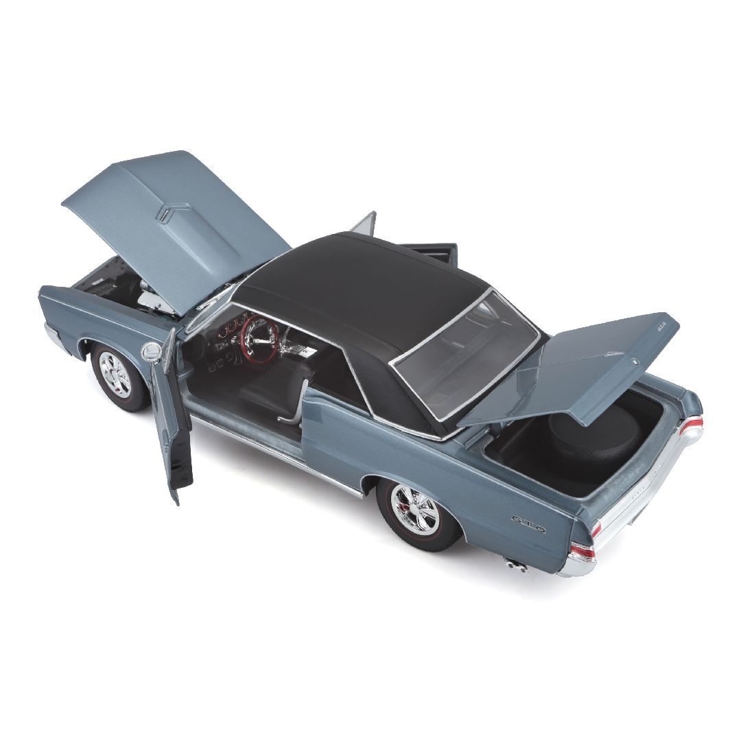 Maisto 1/18 SE 1965 Pontiac GTO (Hurst Edition) (Metallic Blue)